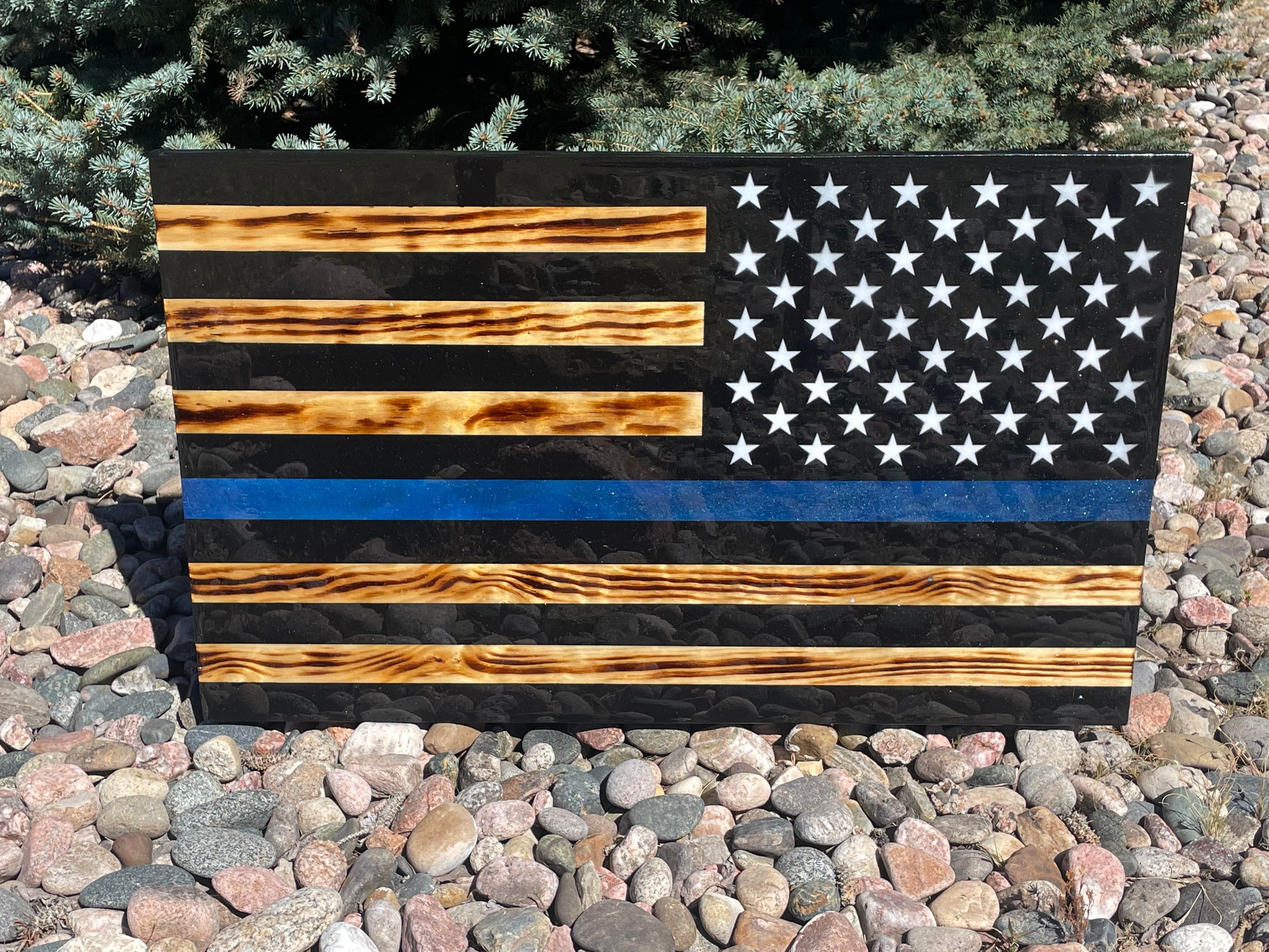 32" Thin blue line